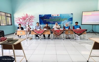 Jamin Keselamatan Siswa di Dunia Kerja, SMK Negeri 1 Sudimoro Gandeng BPJS Ketenagakerjaan Gelar Sosialisasi PKL